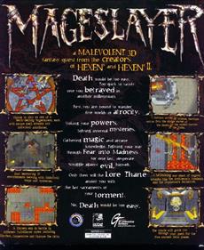 Mageslayer - Box - Back Image