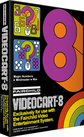 Videocart-8: Magic Numbers - Box - 3D Image