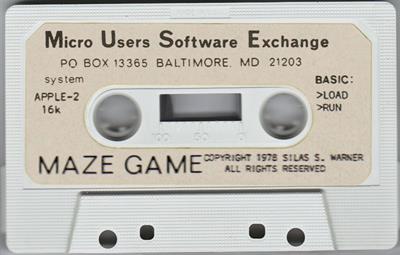 Maze Game - Cart - Front Image