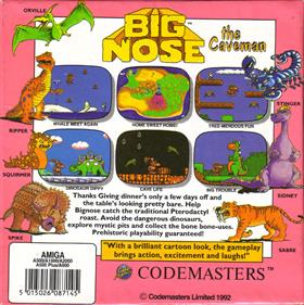 Big Nose the Caveman - Box - Back Image