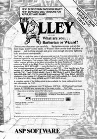 The Valley - Advertisement Flyer - Front Image