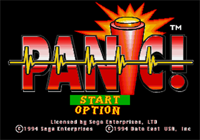 Panic! - Screenshot - Game Title Image