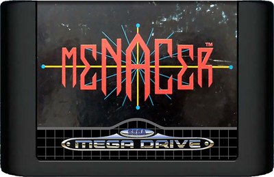 Menacer: 6-Game Cartridge - Cart - Front Image