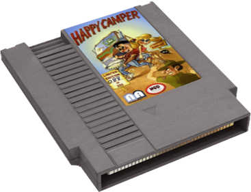 Happy Camper - Cart - 3D Image
