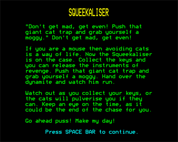 Squeakaliser - Screenshot - Game Title Image