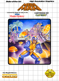 Mega Man - Fanart - Box - Front Image
