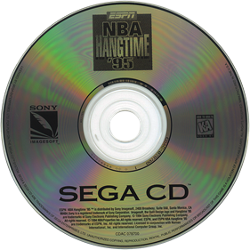 ESPN NBA Hangtime '95 - Disc Image