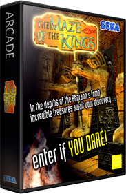 The Maze Of The Kings - Box - 3D Image