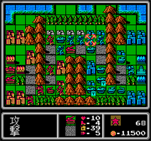 Famicom Wars - Screenshot - Gameplay Image