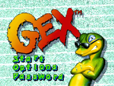 Gex - Screenshot - Game Title Image