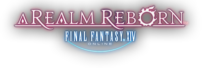 Final Fantasy XIV Online: A Realm Reborn - Clear Logo Image