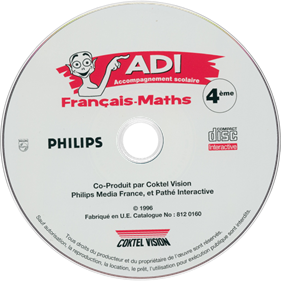 ADI Accompagnement Scolaire: Francais-Maths 4eme - Disc Image