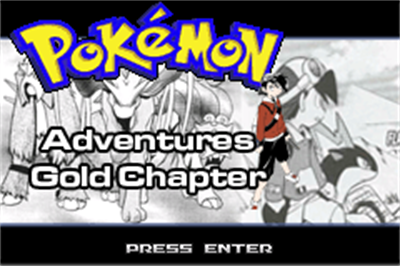 Pokémon Adventures Gold Chapter - Screenshot - Game Title Image