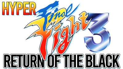 Hyper Final Fight 3: Return of the Black - Clear Logo Image