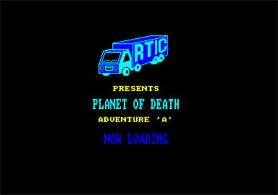 Planet of Death - Screenshot - Game Title Image