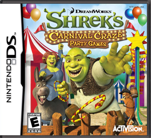 Shrek's Carnival Craze: Party Games - Box - Front - Reconstructed Image