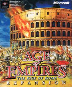 Age of Empires: The Rise of Rome - Box - Front Image