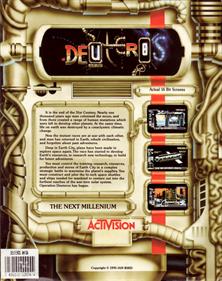 Deuteros: The Next Millennium - Box - Back Image