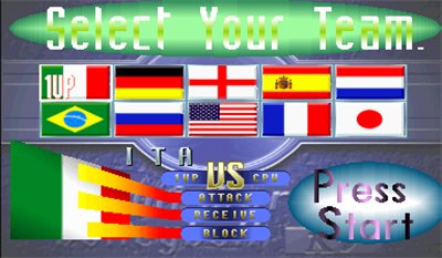 Winning Spike - Screenshot - Game Select Image