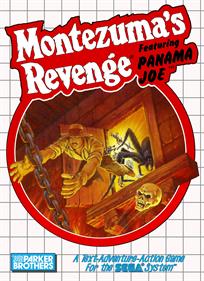 Montezuma's Revenge Featuring Panama Joe - Box - Front - Reconstructed Image