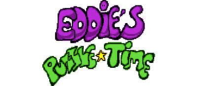 Eddie's Puzzle Time - Clear Logo Image