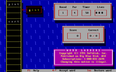 Word Ladders - Screenshot - Gameplay Image