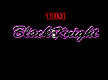 Black Knight - Screenshot - Game Title Image