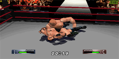 SUMMIT: Virtual Pro-Wrestling Gamma - Screenshot - Gameplay Image