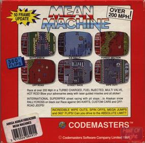 Mean Machine - Box - Back Image