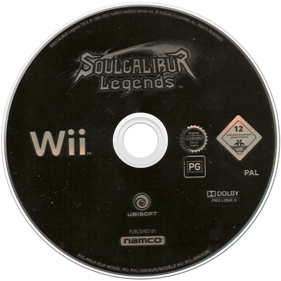 SoulCalibur Legends - Disc Image