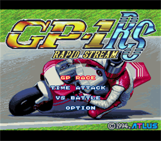 GP-1: Part II - Screenshot - Game Title Image