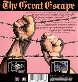 The Great Escape - Box - Back Image
