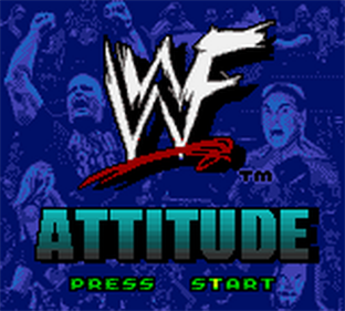 WWF Attitude - Screenshot - Game Title Image