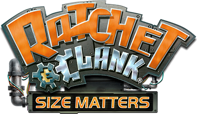 Ratchet & Clank: Size Matters - Clear Logo Image