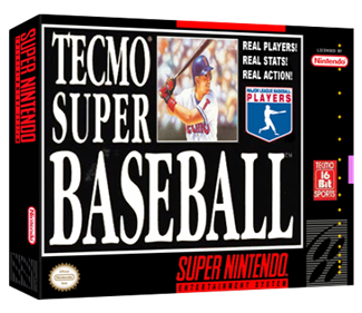 Tecmo Super Baseball - Box - 3D