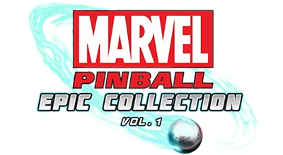 Marvel Pinball Epic Collection Vol. 1 - Clear Logo Image