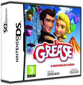 Grease: The Official Video Game - Box - 3D Image