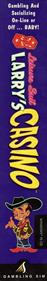 Leisure Suit Larry's Casino - Box - Spine Image