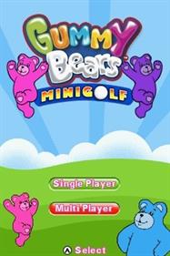 Gummy Bears Minigolf - Screenshot - Game Title Image