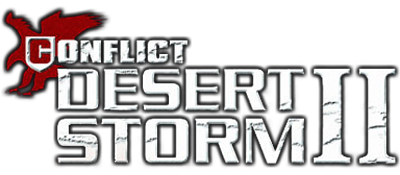 Conflict: Desert Storm II: Back to Baghdad - Clear Logo Image