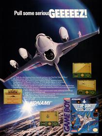 Top Gun: Guts & Glory - Advertisement Flyer - Front Image