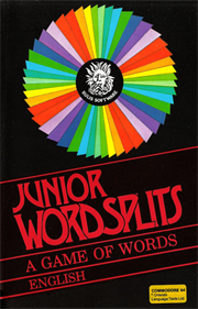 Junior Wordsplits: A Game of Words - Box - Front Image