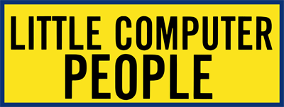 Little Computer People - Clear Logo Image
