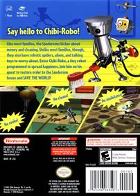 Chibi-Robo! Plug into Adventure - Box - Back Image
