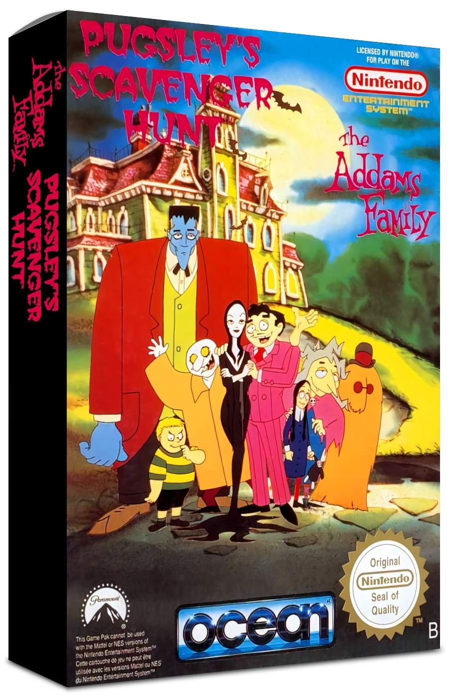 The Addams Family: Pugsley's Scavenger Hunt Images - LaunchBox Games ...