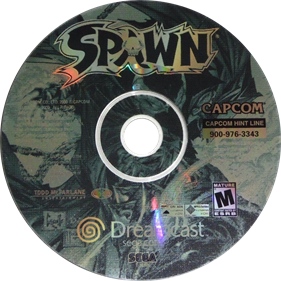 Spawn: In the Demon's Hand - Disc Image