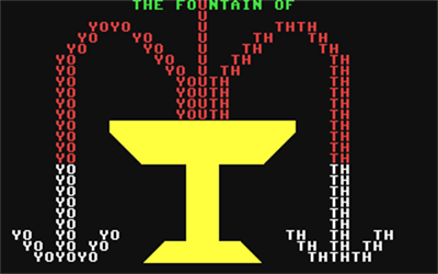 The Fountain of Youth - Screenshot - Game Title Image