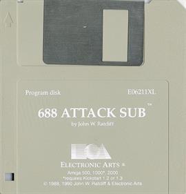 688 Attack Sub - Disc Image