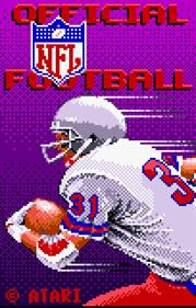 NFL Football - Screenshot - Game Title