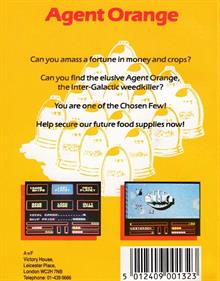 Agent Orange - Box - Back Image